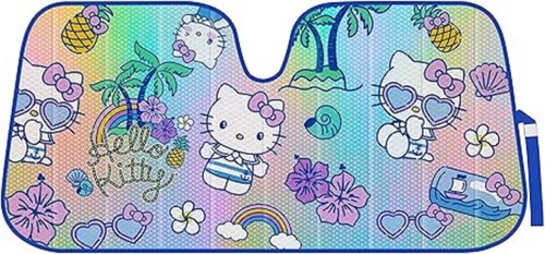 Hello kitty car windshield sun - hello,
